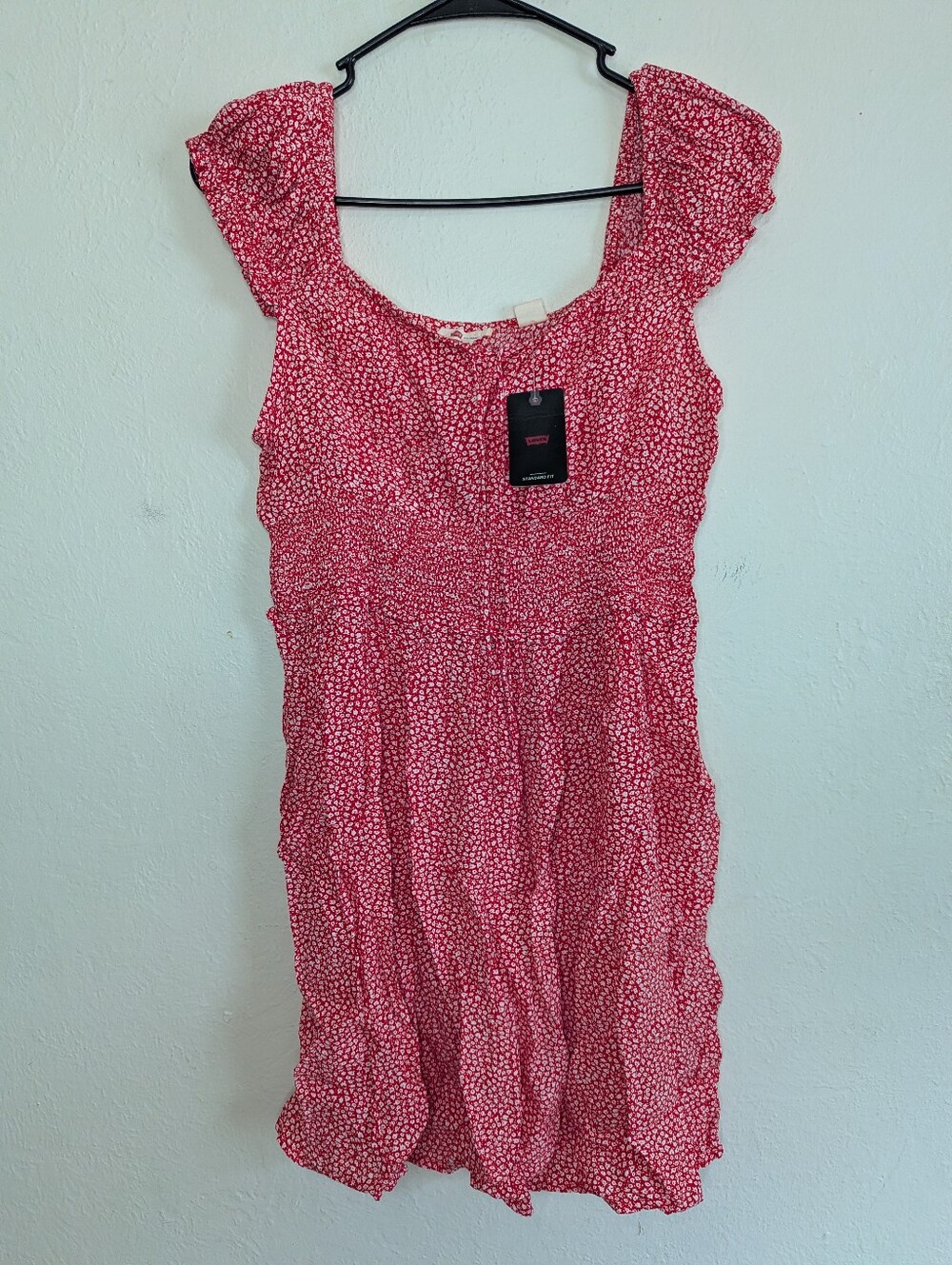 NWT Levi's Yara Crepe Mini Dress Women's Size M